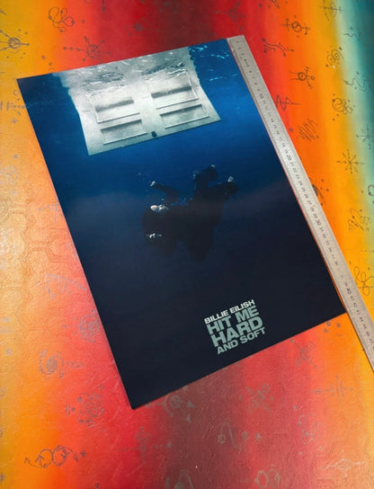 BILLIE EILISH - HIT ME HARD & SOFT - Symbios Design Rare Glossy Poster Print