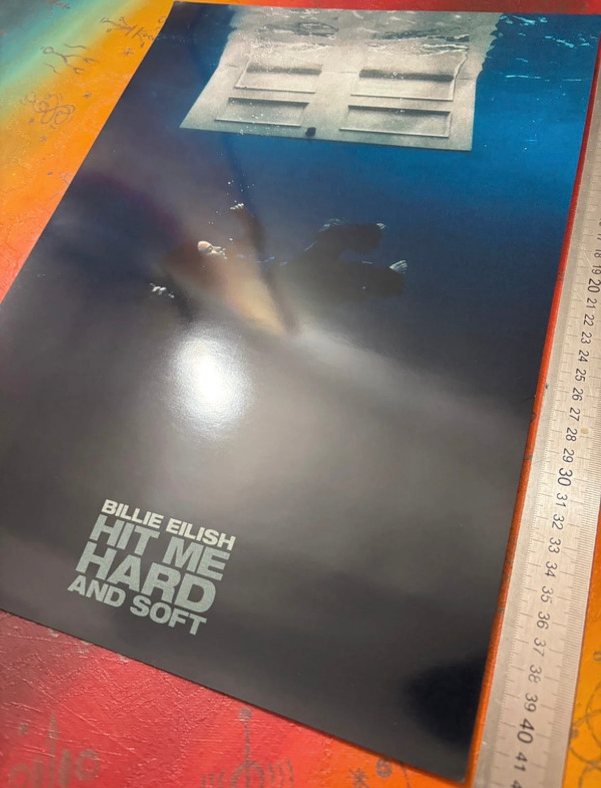 BILLIE EILISH - HIT ME HARD & SOFT - Symbios Design Rare Glossy Poster Print