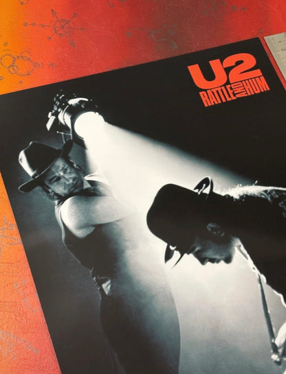 U2 - RATTLE & HUM - Symbios Design Rare Glossy Poster Print