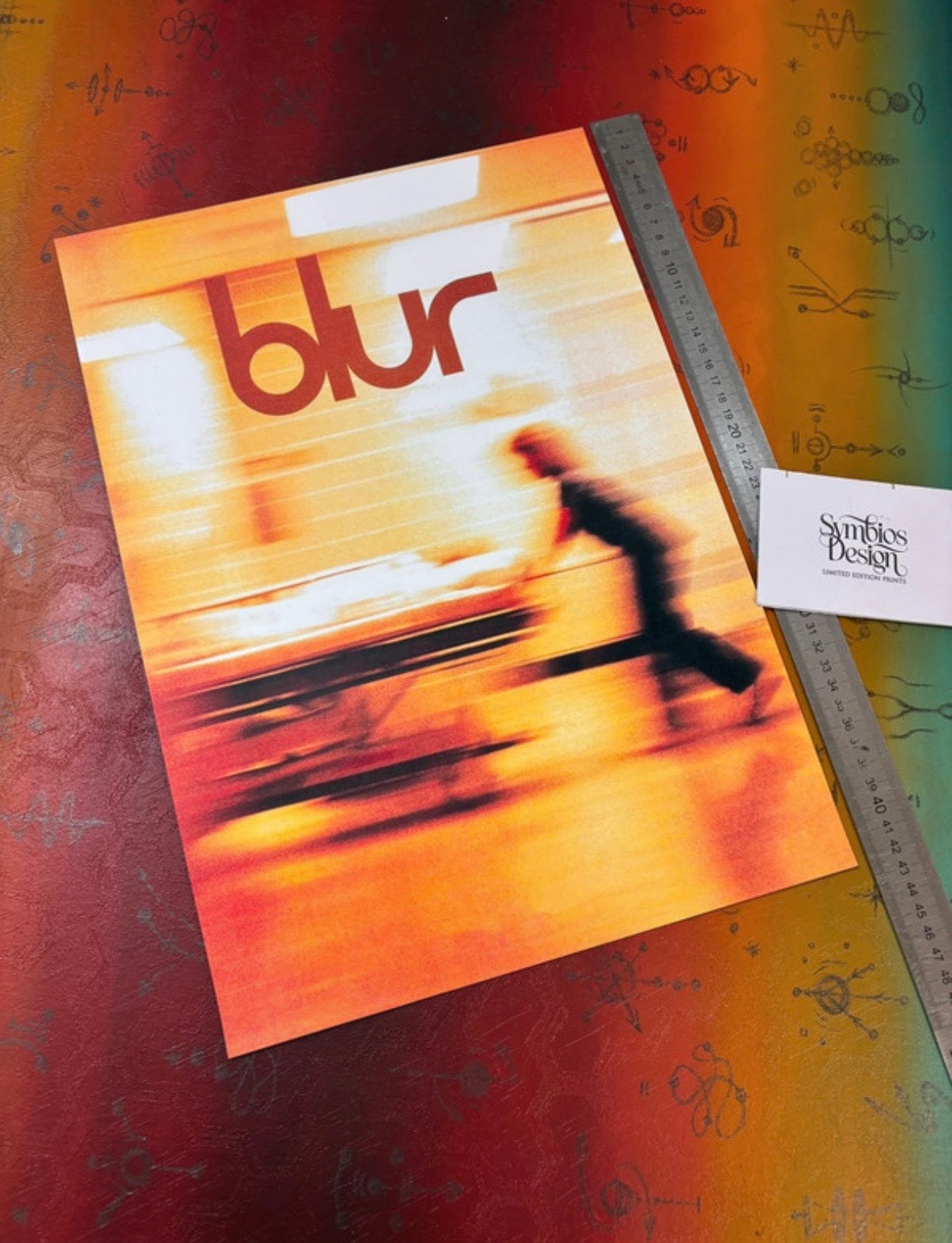 BLUR - 97' - Symbios Design Rare Glossy Poster Print