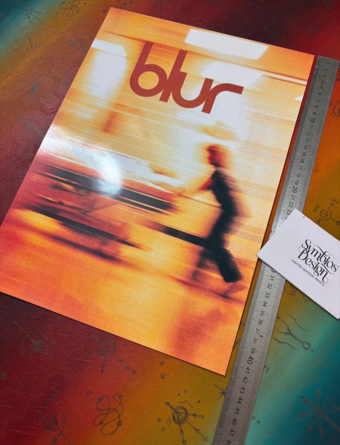 BLUR - 97' - Symbios Design Rare Glossy Poster Print