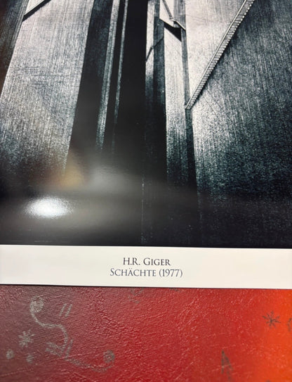 HR GIGER - SCHACHTE - Symbios Design Rare Glossy Poster Print