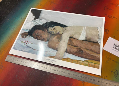 LIU XIAODONG - LOVE - Symbios Design Rare Glossy Poster Print