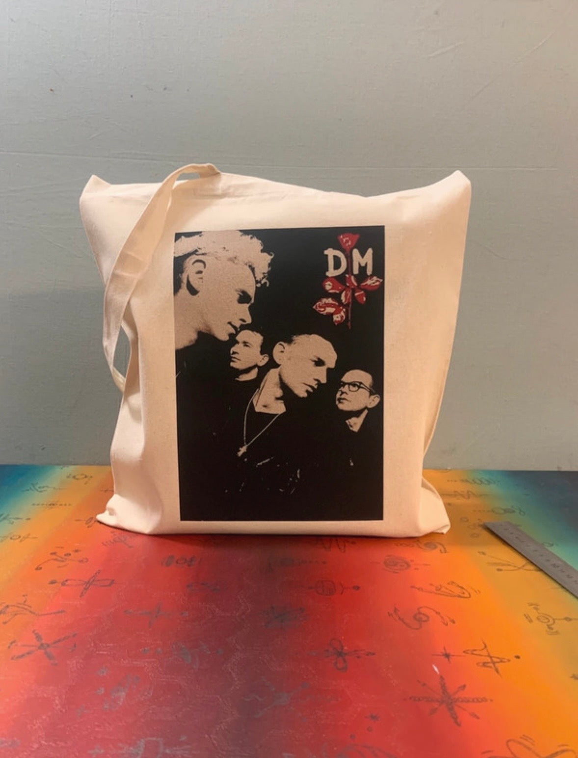DEPECHE MODE - BLACK CELEBRATION  - Symbios Design Tote Bag