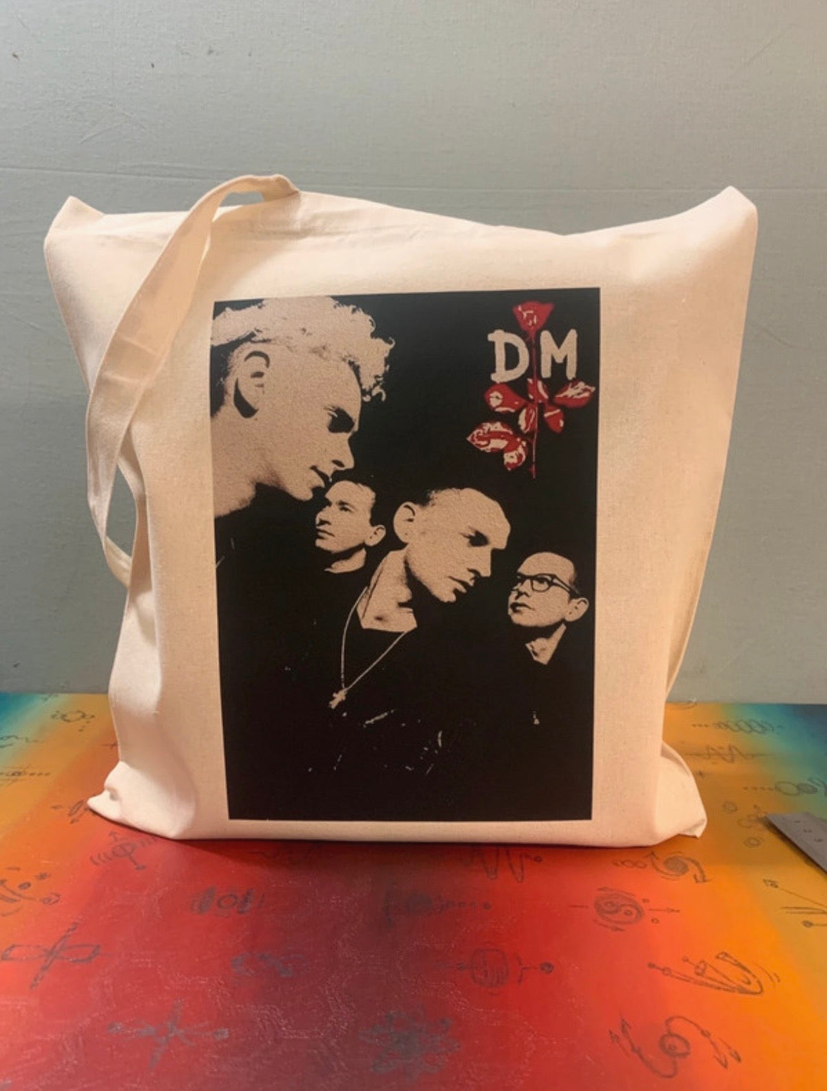 DEPECHE MODE - BLACK CELEBRATION  - Symbios Design Tote Bag