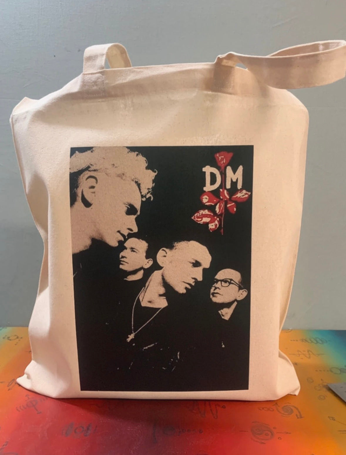 DEPECHE MODE - BLACK CELEBRATION  - Symbios Design Tote Bag
