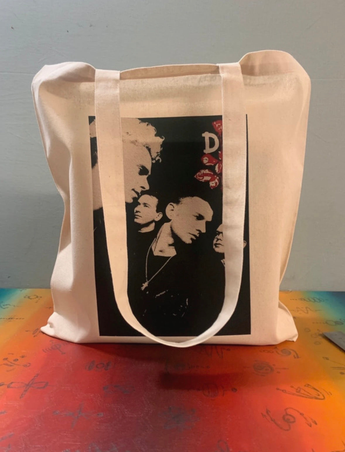 DEPECHE MODE - BLACK CELEBRATION  - Symbios Design Tote Bag