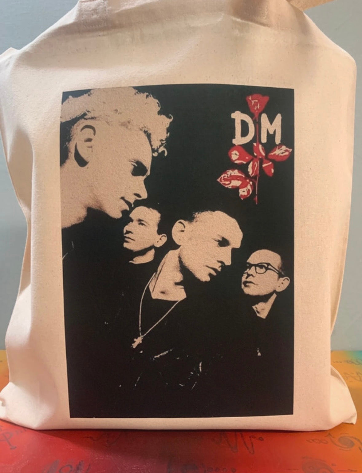 DEPECHE MODE - BLACK CELEBRATION  - Symbios Design Tote Bag