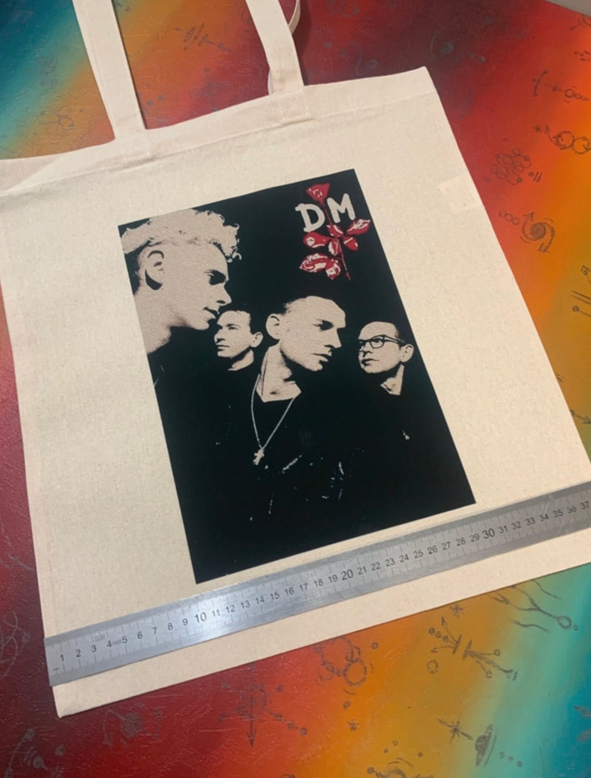 DEPECHE MODE - BLACK CELEBRATION  - Symbios Design Tote Bag