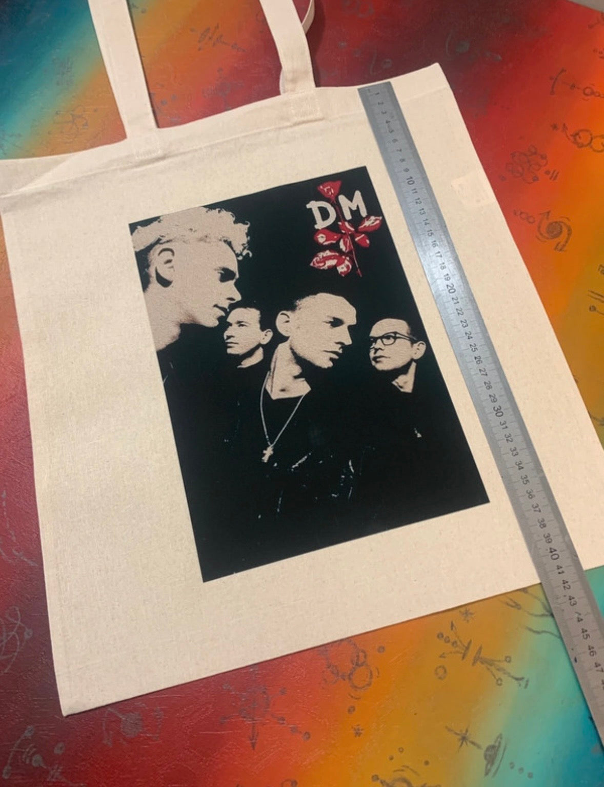 DEPECHE MODE - BLACK CELEBRATION  - Symbios Design Tote Bag