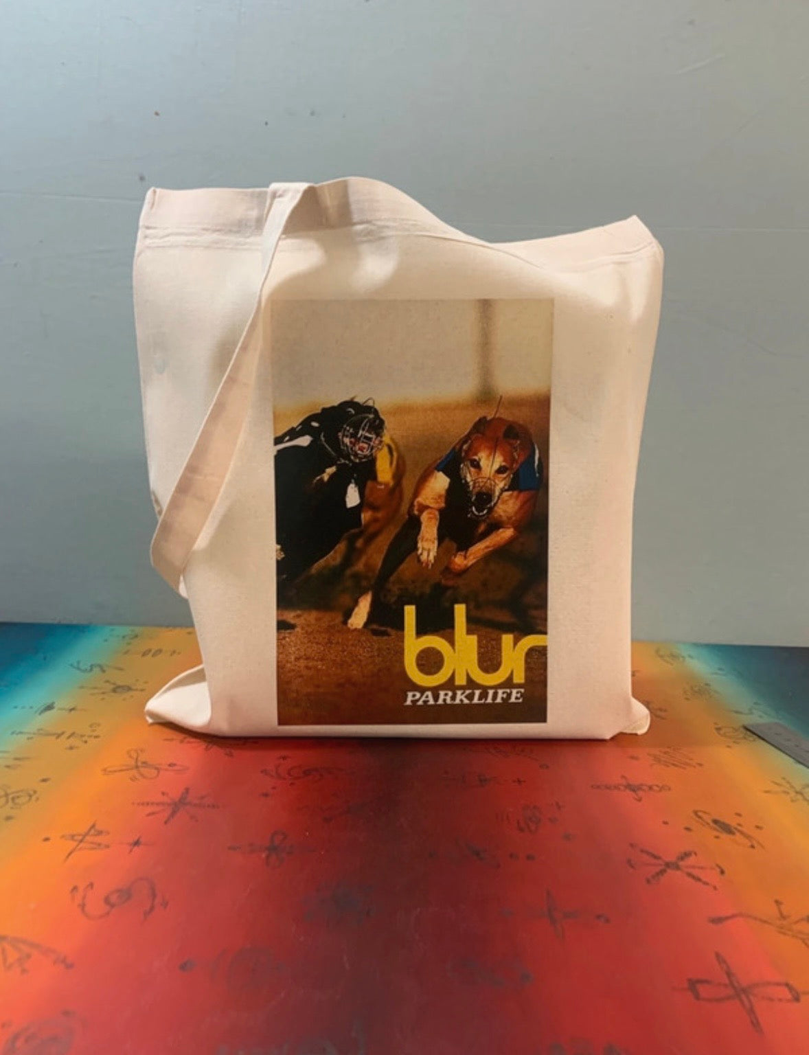 BLUR - PARKLIFE  - Symbios Design Tote Bag