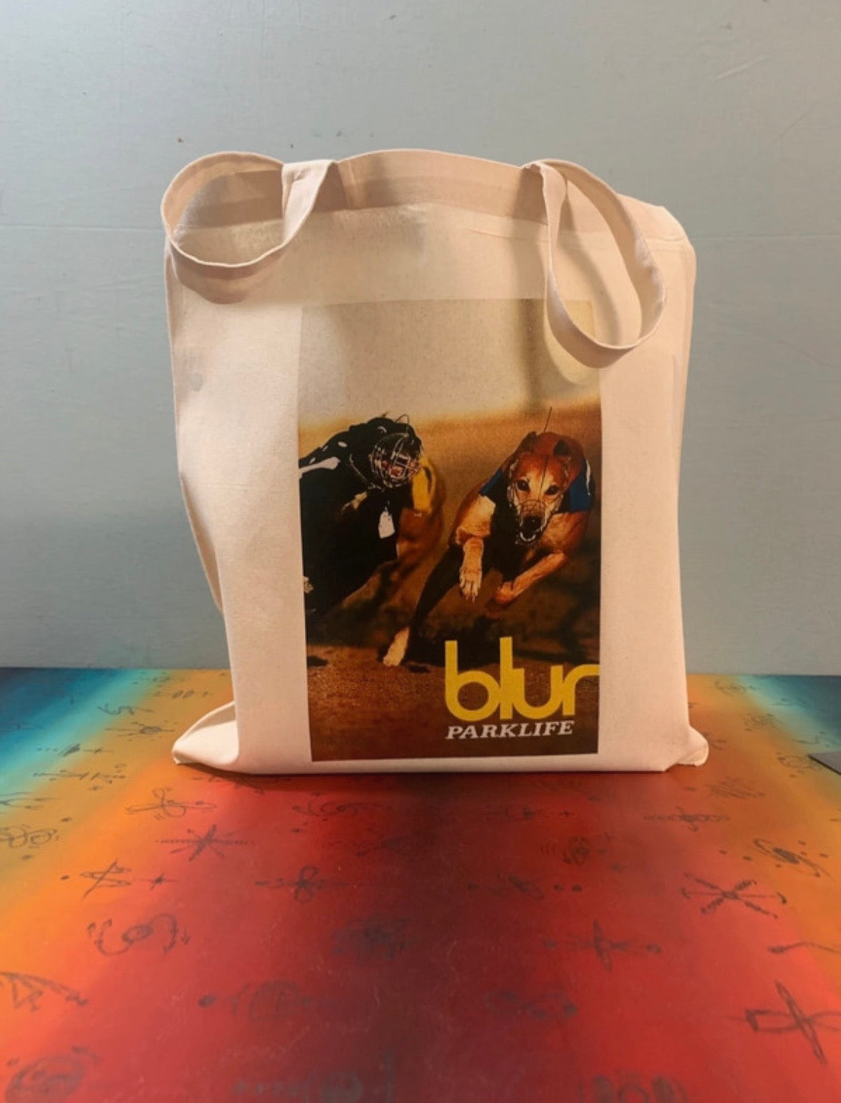 BLUR - PARKLIFE  - Symbios Design Tote Bag