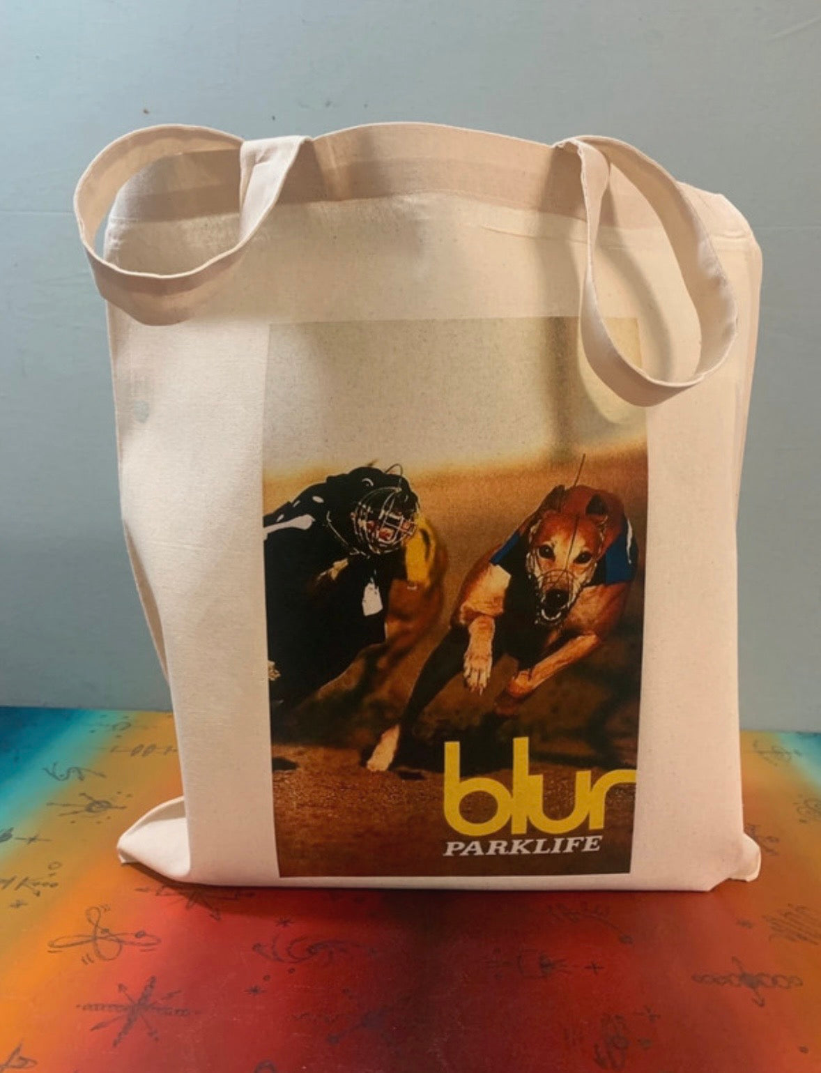 BLUR - PARKLIFE  - Symbios Design Tote Bag
