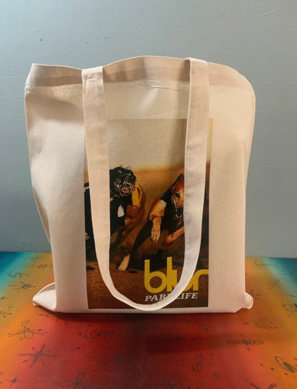 BLUR - PARKLIFE  - Symbios Design Tote Bag