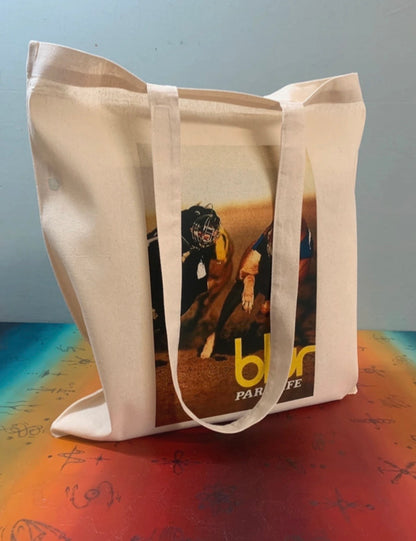 BLUR - PARKLIFE  - Symbios Design Tote Bag