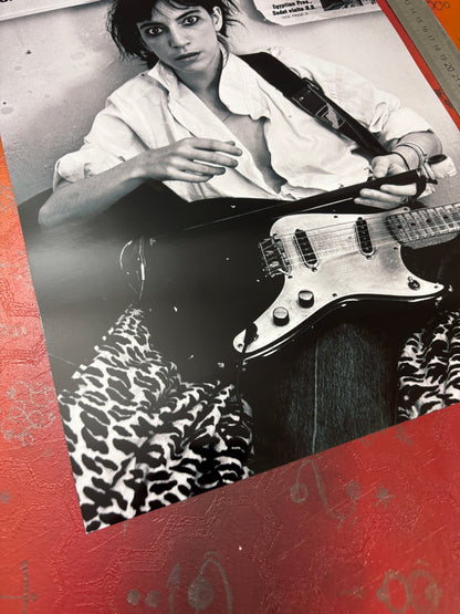PATTI SMITH - NEW YORK  - Symbios Design Rare Glossy Poster Print