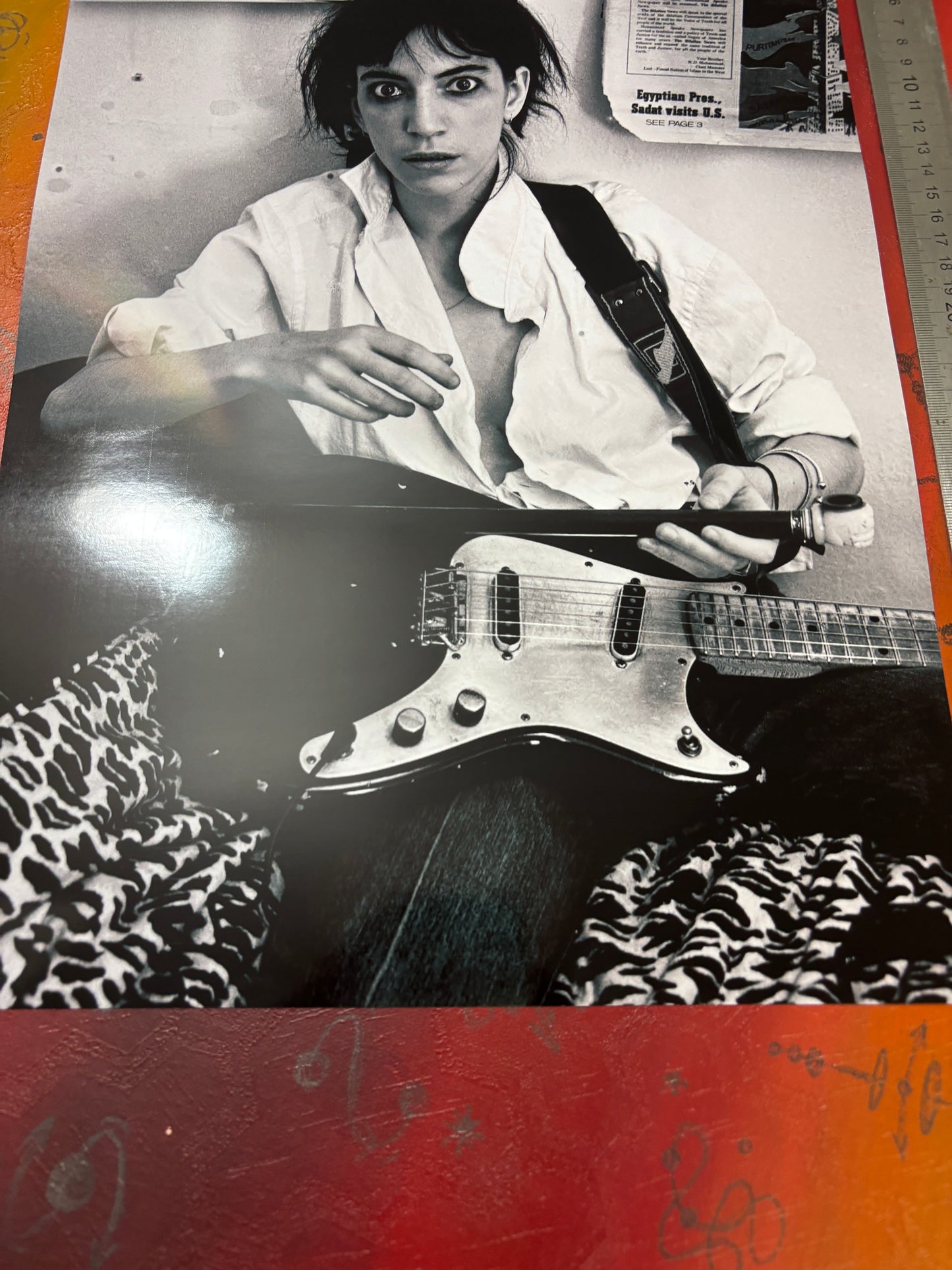 PATTI SMITH - NEW YORK  - Symbios Design Rare Glossy Poster Print