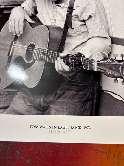 TOM WAITS - Symbios Design Rare Glossy Poster Print