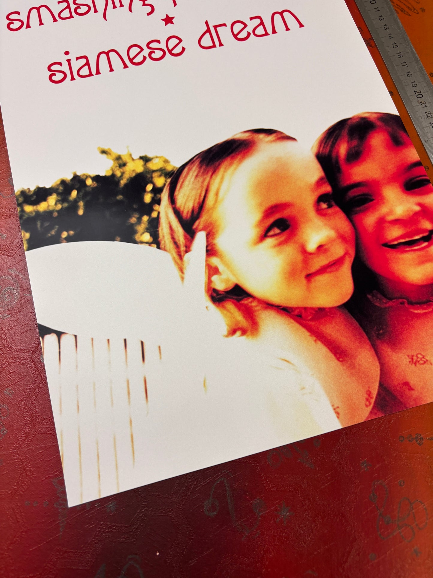 SMASHING PUMPKINS - SIAMESE DREAM - Symbios Design Rare Glossy Poster Print