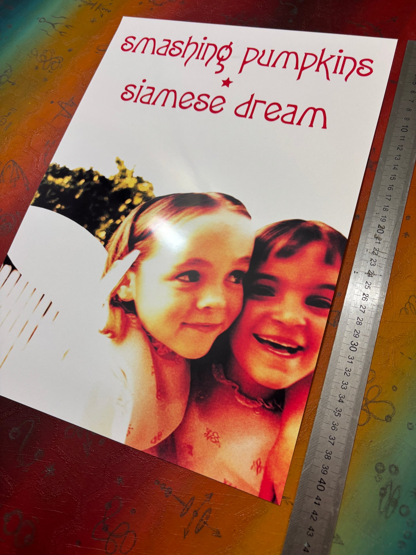 SMASHING PUMPKINS - SIAMESE DREAM - Symbios Design Rare Glossy Poster Print