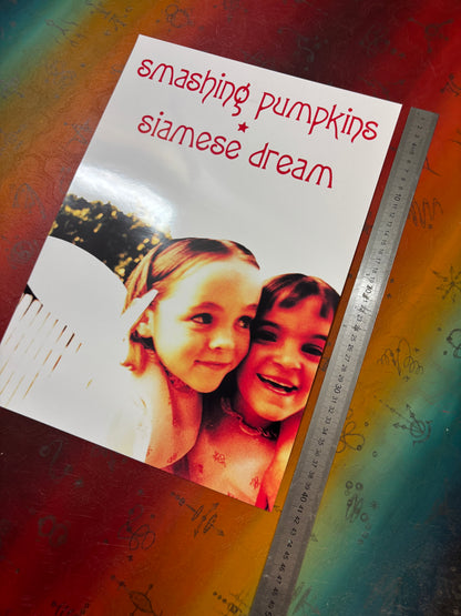 SMASHING PUMPKINS - SIAMESE DREAM - Symbios Design Rare Glossy Poster Print