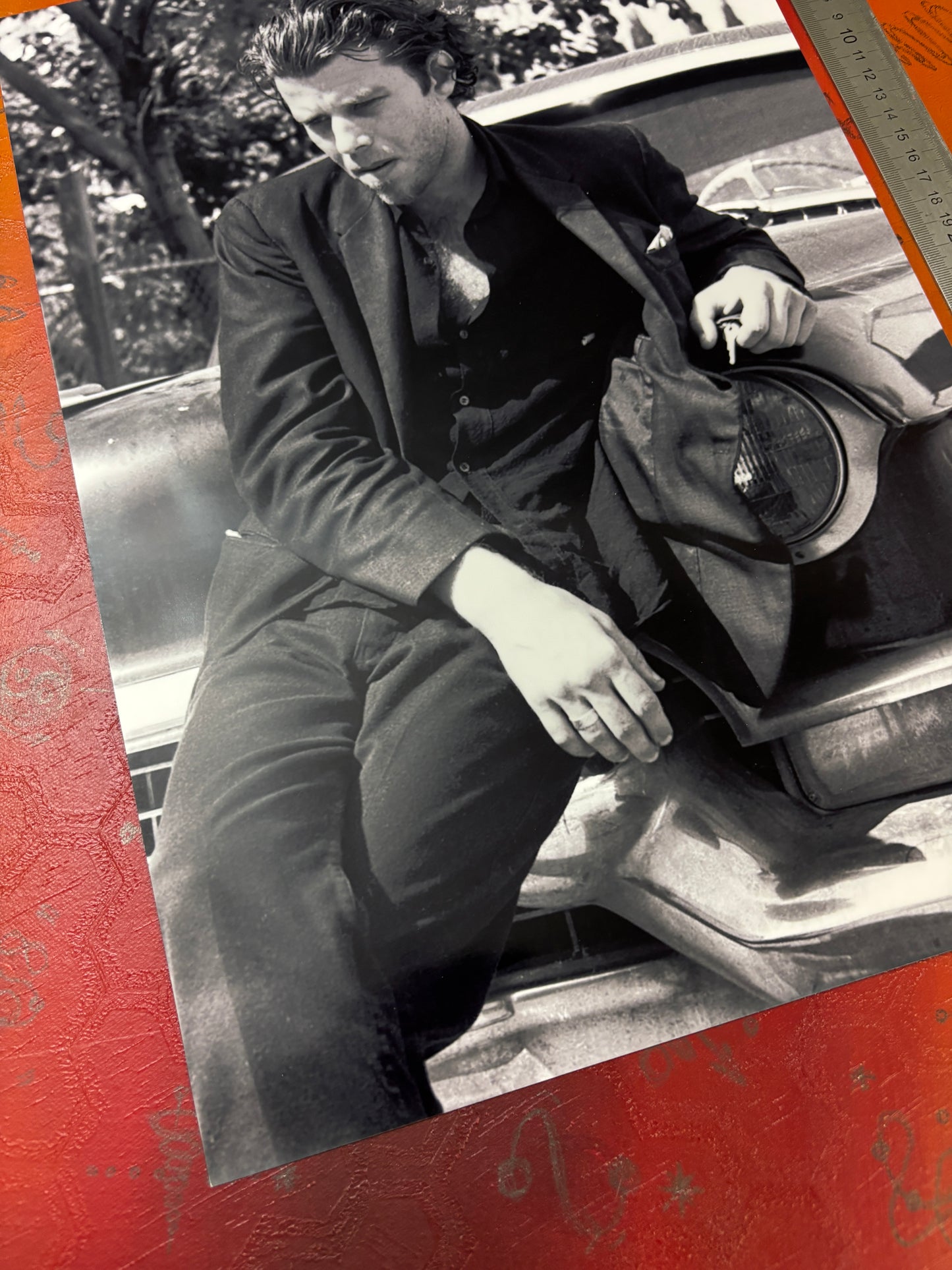 TOM WAITS II - Symbios Design Rare Glossy Poster Print