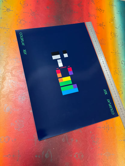 COLDPLAY - X&Y - Symbios Design Rare Glossy Poster Print
