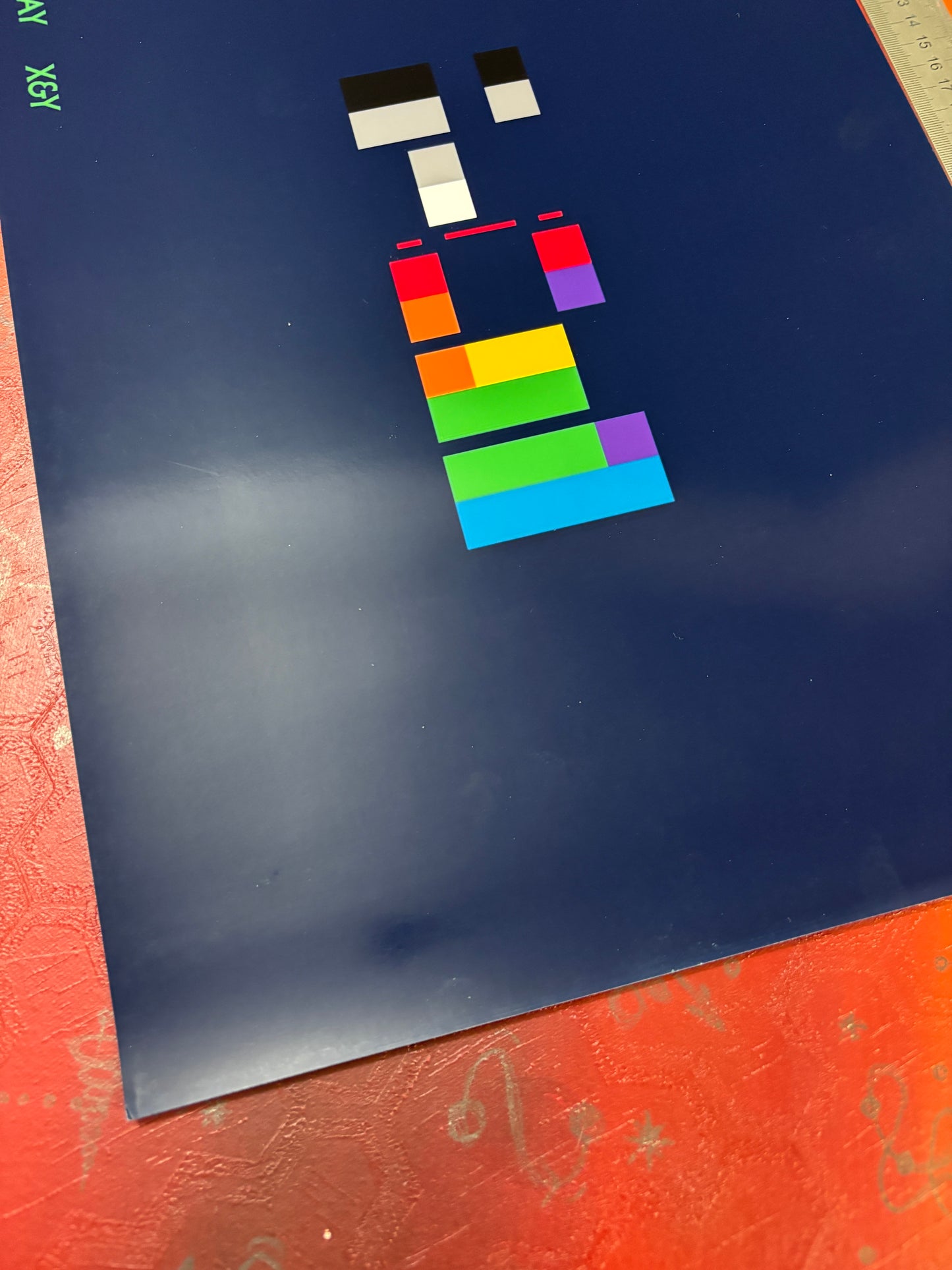 COLDPLAY - X&Y - Symbios Design Rare Glossy Poster Print