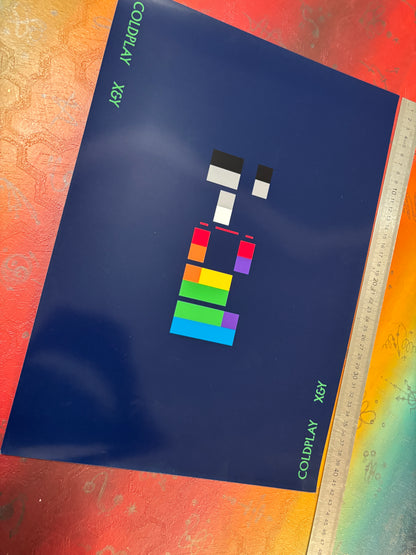 COLDPLAY - X&Y - Symbios Design Rare Glossy Poster Print