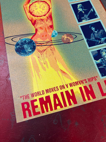 TALKING HEADS - REMAIN IN LIGHT - Symbios Design Rare Glossy Poster Print