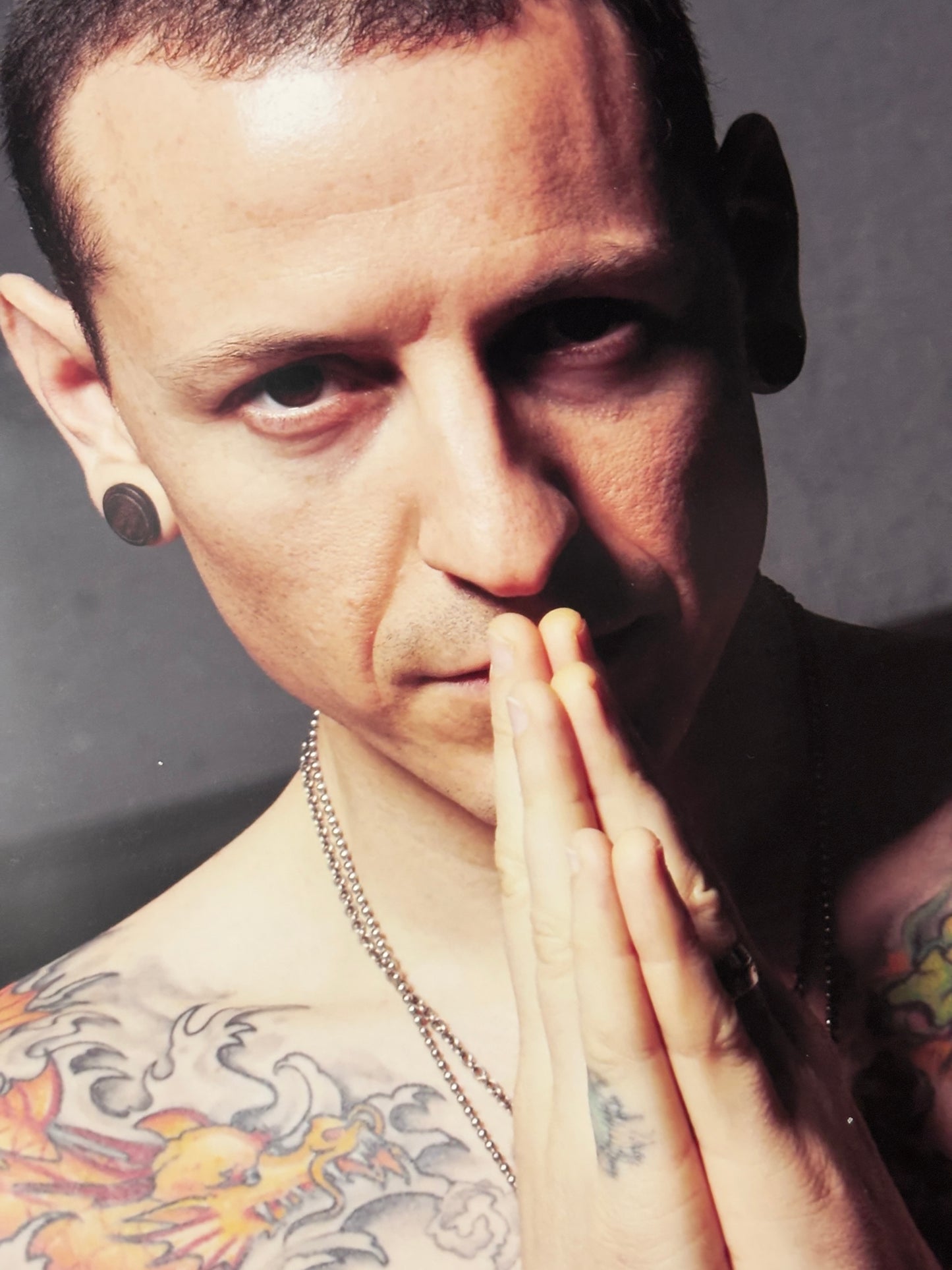 CHESTER BENNINGTON - LINKIN PARK - Symbios Design Rare Glossy Poster Print