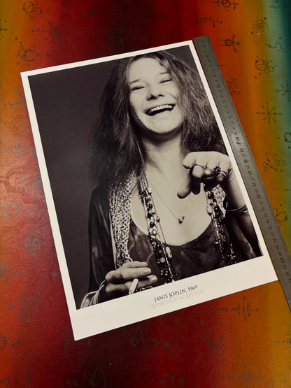 JANIS JOPLIN - Symbios Design Rare Glossy Poster Print