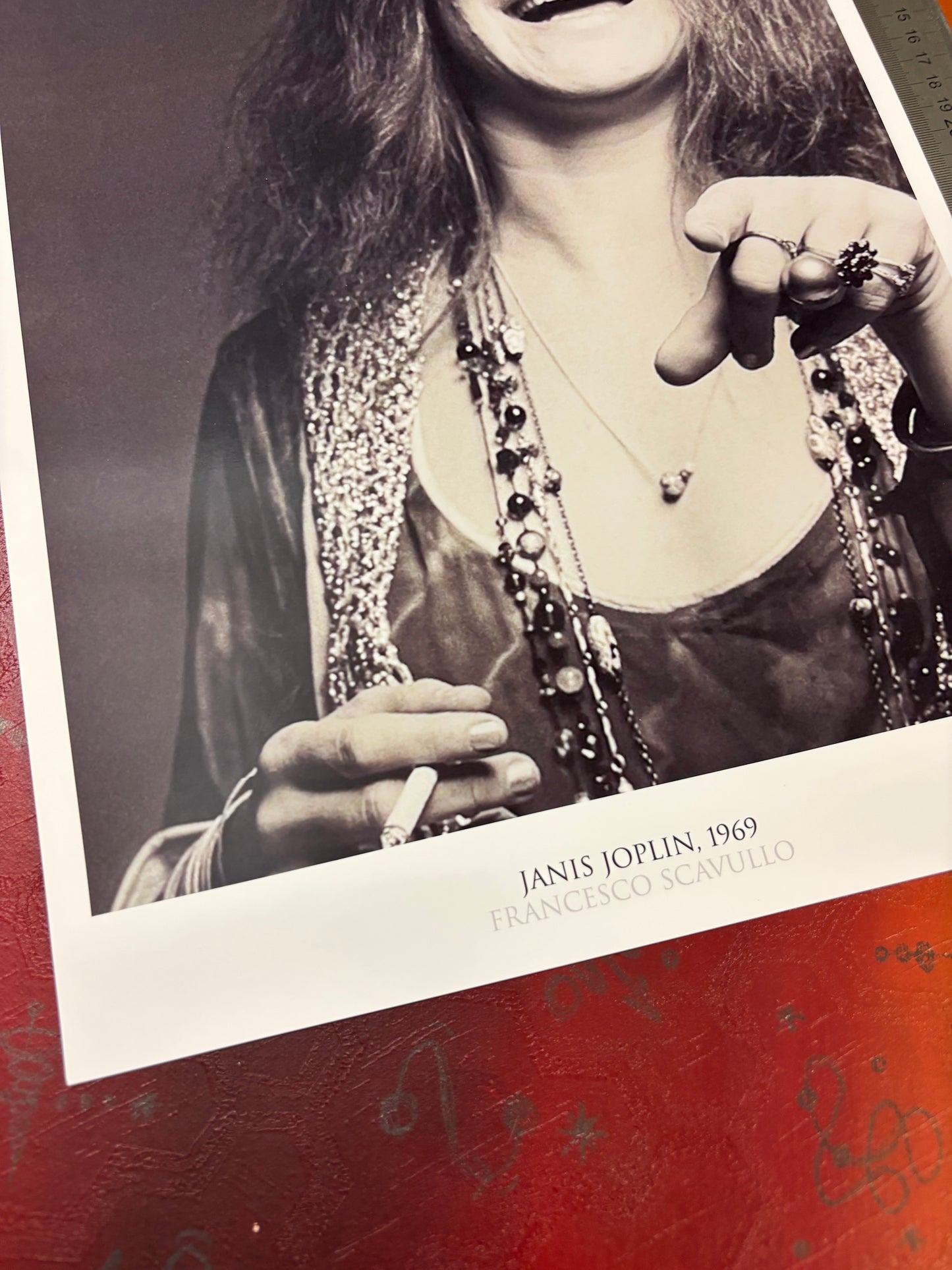 JANIS JOPLIN - Symbios Design Rare Glossy Poster Print
