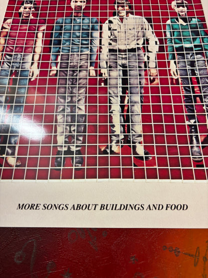 TALKING HEADS - Symbios Design Rare Glossy Poster Print