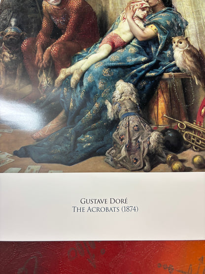 GUSTAVE DORE - THE ACROBATS - Symbios Design Rare Glossy Poster Print