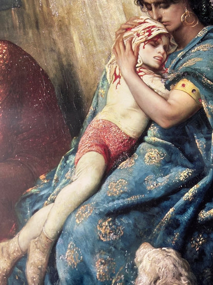 GUSTAVE DORE - THE ACROBATS - Symbios Design Rare Glossy Poster Print