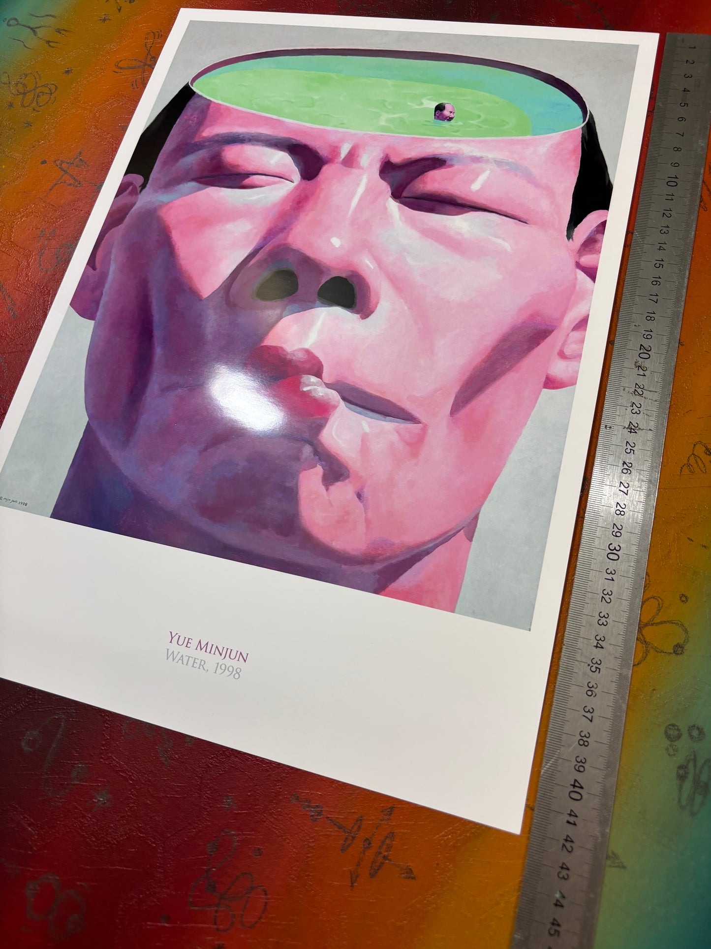 YUE MINJUN - Symbios Design Rare Glossy Poster Print