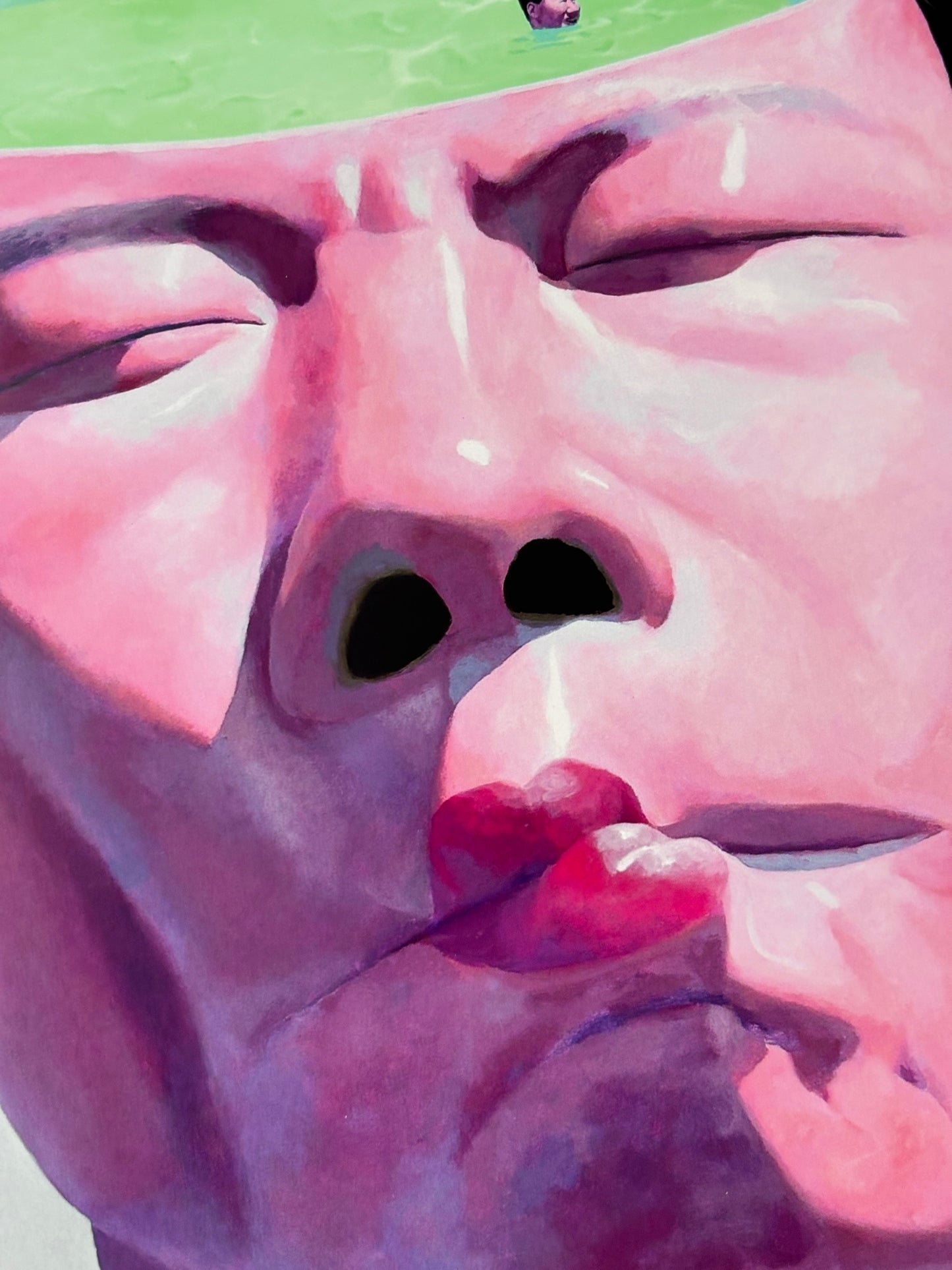 YUE MINJUN - Symbios Design Rare Glossy Poster Print