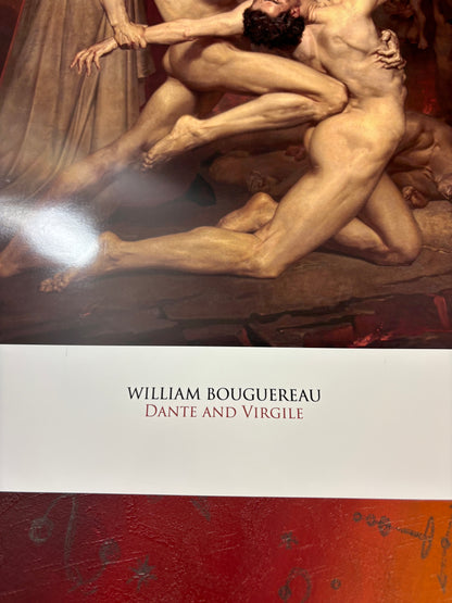 WILLIAM BOURGUEREAU - DANTE & VIRGILE - Symbios Design Rare Glossy Poster Print