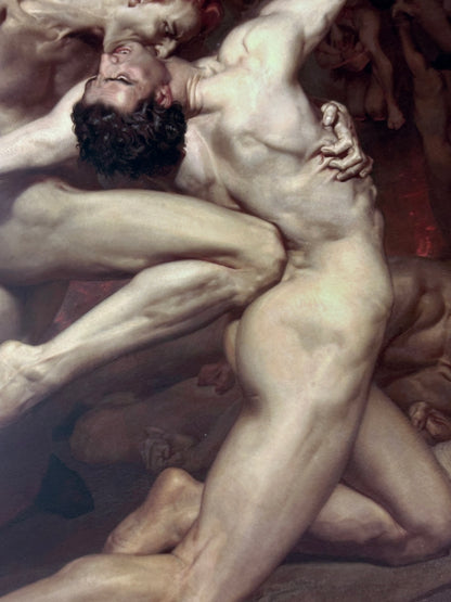 WILLIAM BOURGUEREAU - DANTE & VIRGILE - Symbios Design Rare Glossy Poster Print