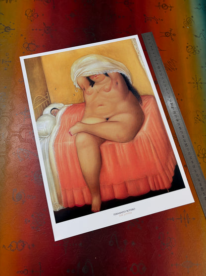 FERNANDO BOTERO - THE LOVERS  - Symbios Design Rare Glossy Poster Print