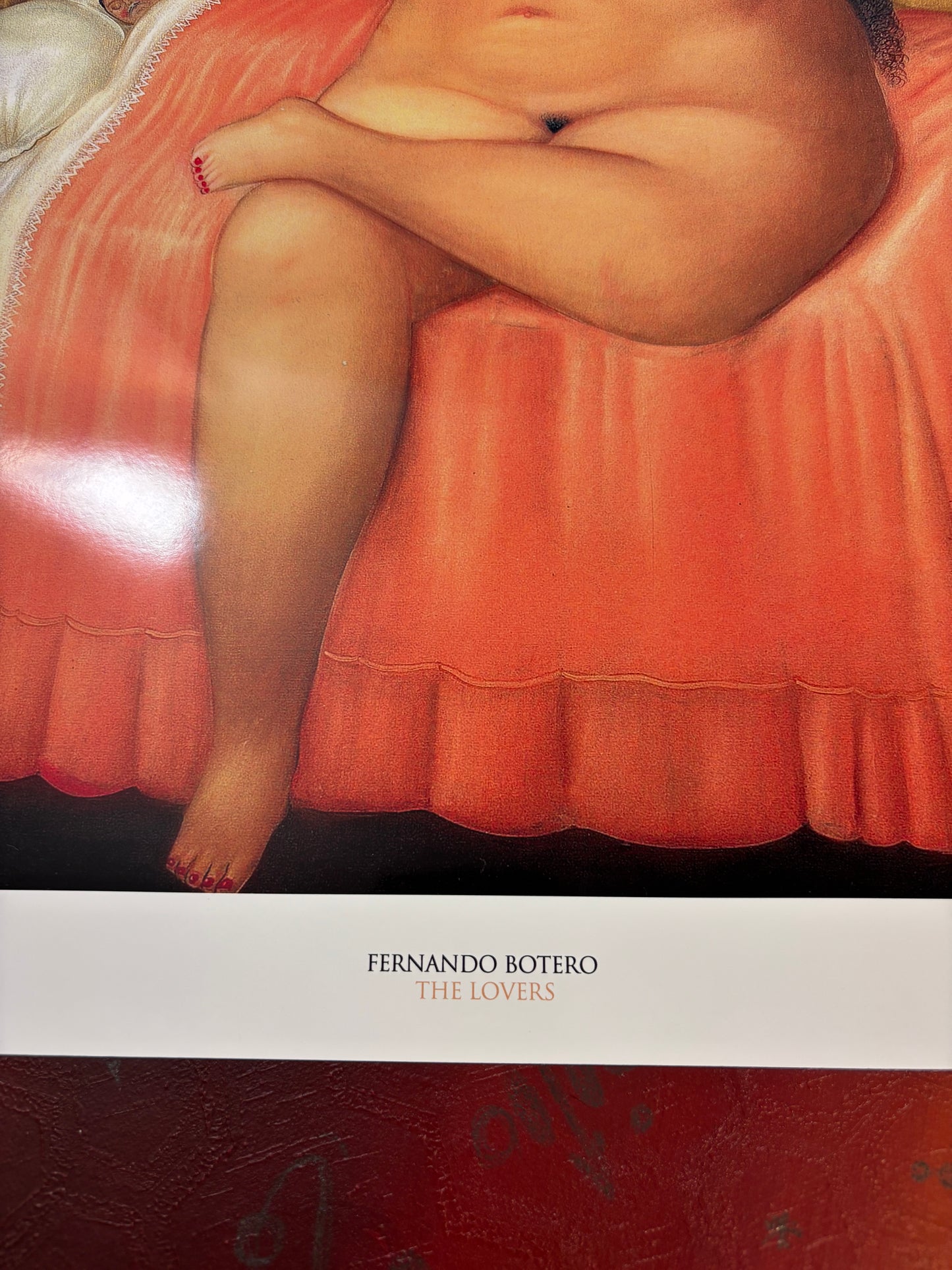 FERNANDO BOTERO - THE LOVERS  - Symbios Design Rare Glossy Poster Print