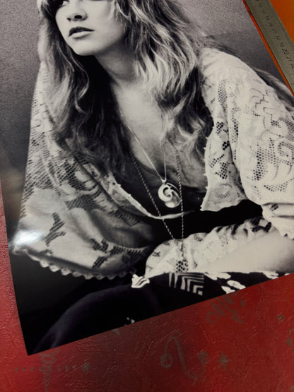 STEVIE NICKS - FLEETWOOD MAC - Symbios Design Rare Glossy Poster Print