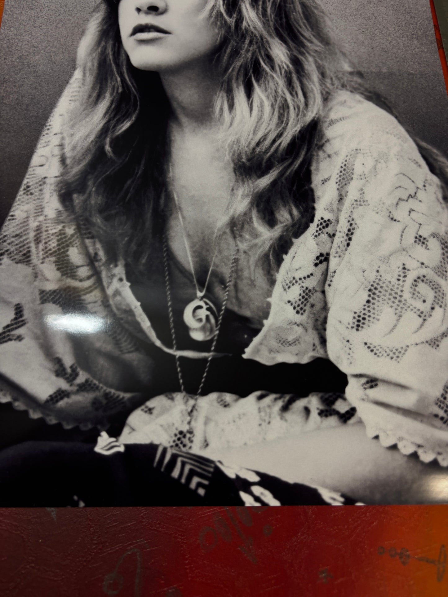 STEVIE NICKS - FLEETWOOD MAC - Symbios Design Rare Glossy Poster Print