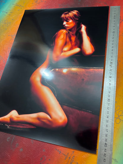 JANE BIRKIN - Symbios Design Rare Glossy Poster Print