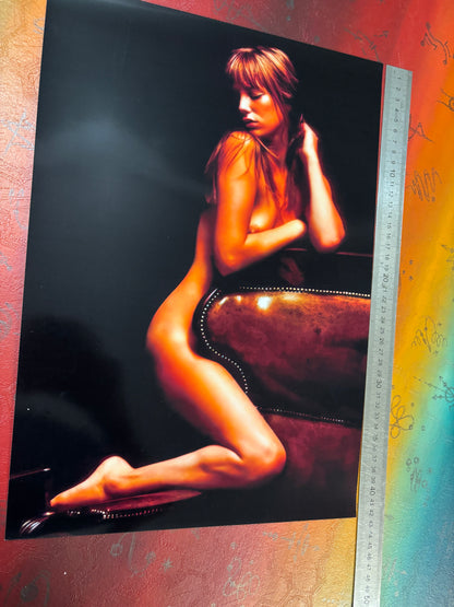 JANE BIRKIN - Symbios Design Rare Glossy Poster Print