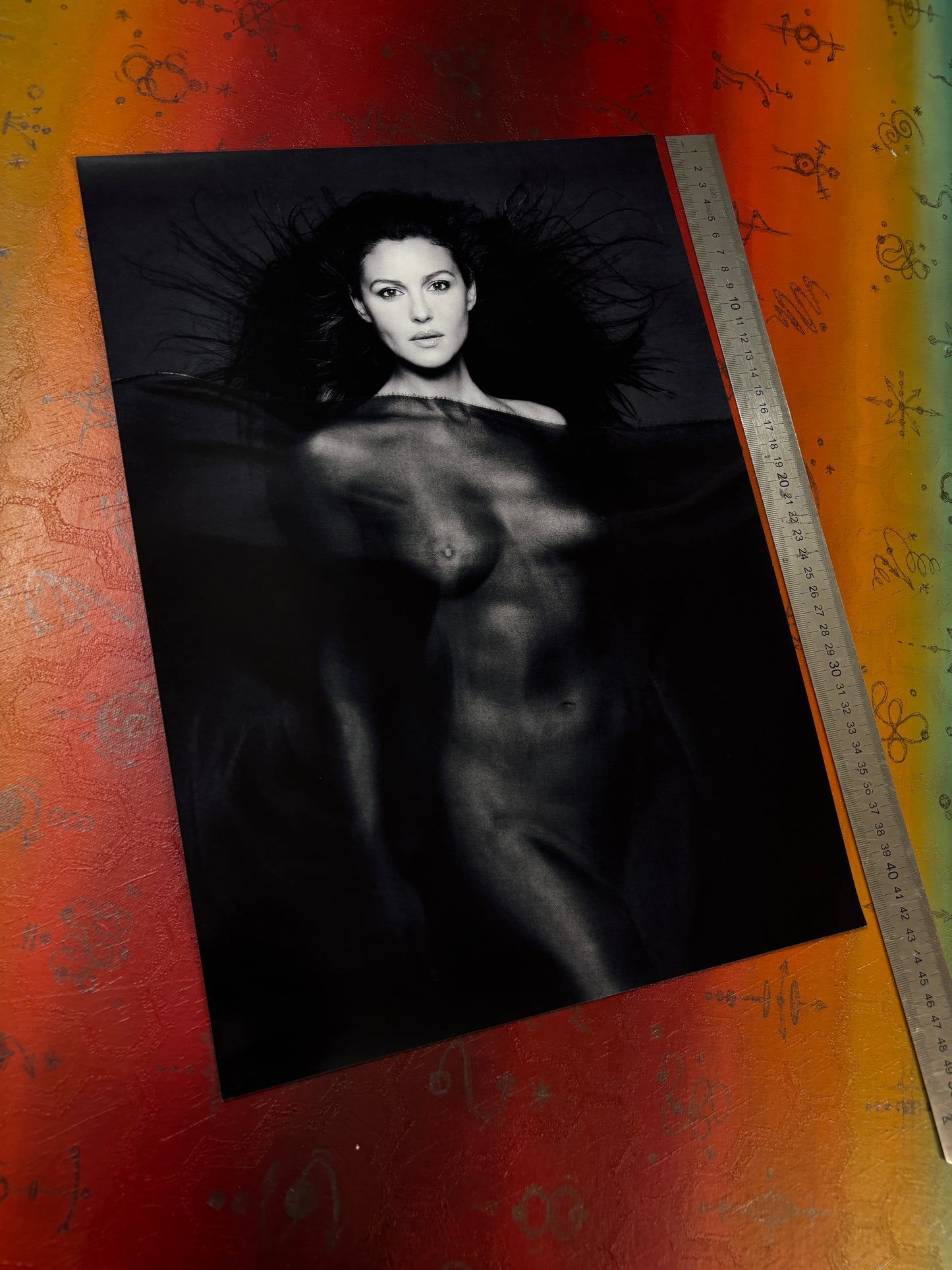 MONICA BELLUCCI - Symbios Design Rare Glossy Poster Print