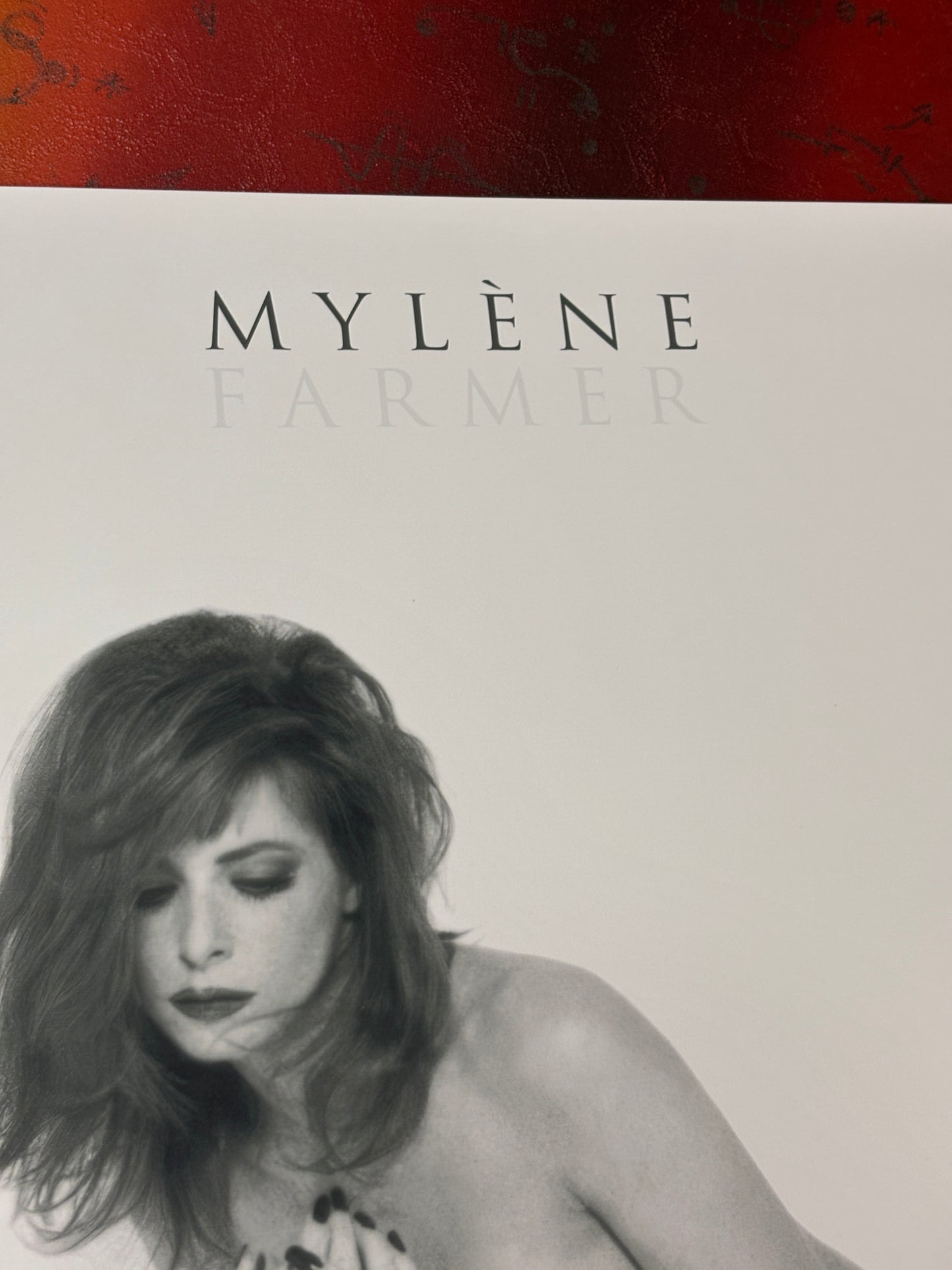 MYLENE FARMER - Symbios Design Rare Glossy Poster Print