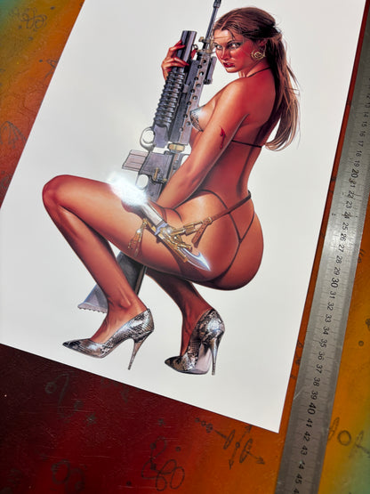 SORAYAMA II - Symbios Design Rare Glossy Poster Print