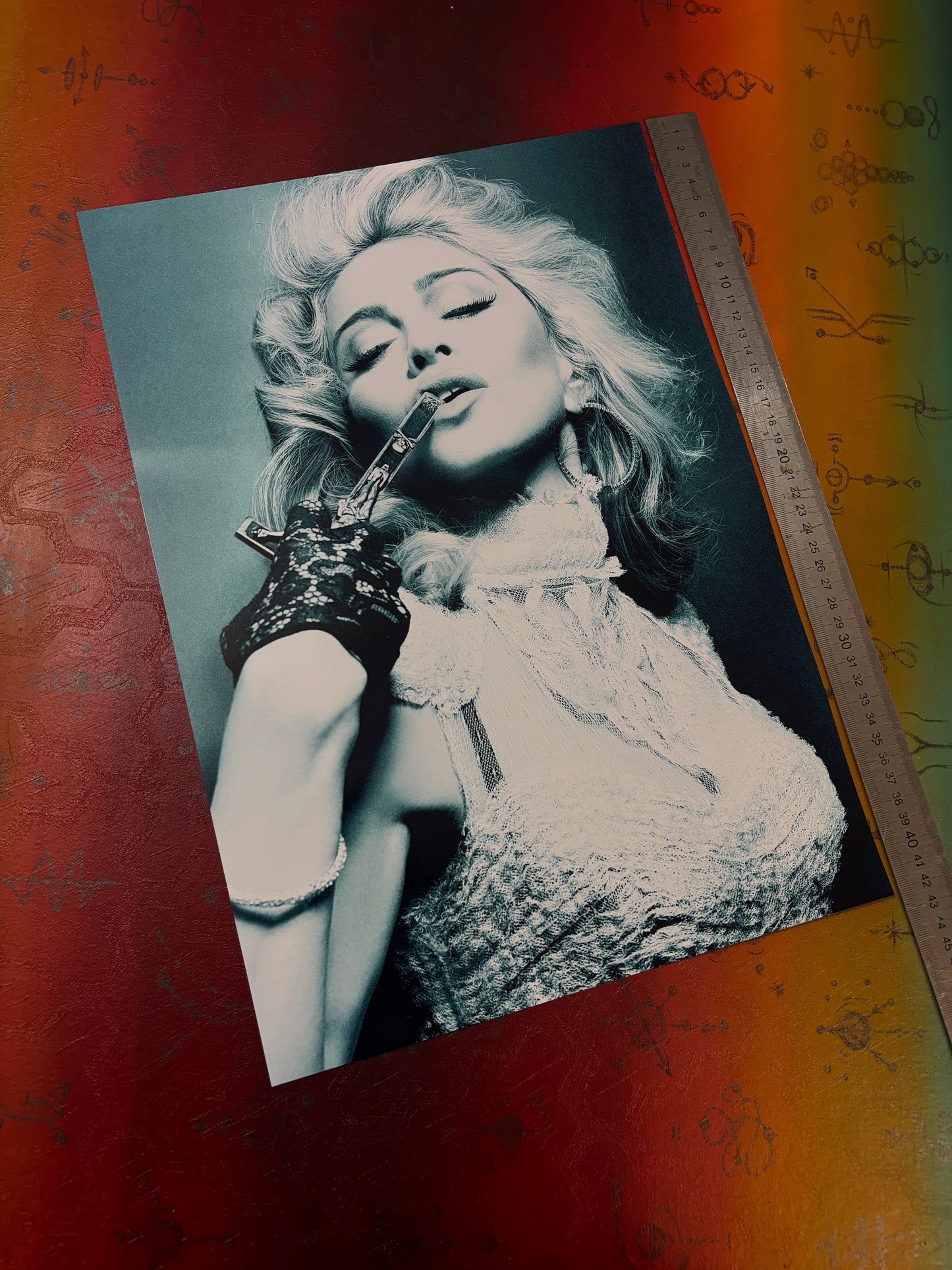 MADONNA - PORTRAIT  - Symbios Design Rare Glossy Poster Print